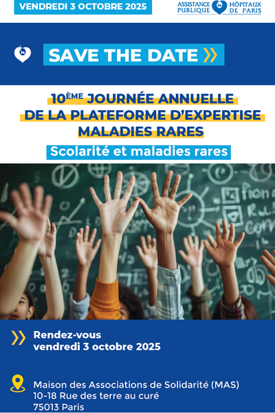 10e journée annuelle de la plateforme d’expertise maladies rares Paris-Saclay