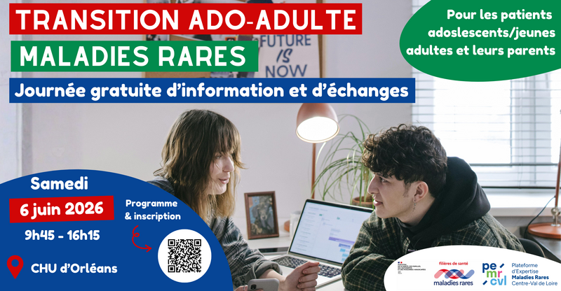Journée transition ado-adulte maladies - Orléans