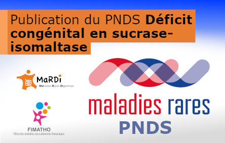 Publication du PNDS sur le Déficit congénital en sucrase-isomaltase (DCSI)
